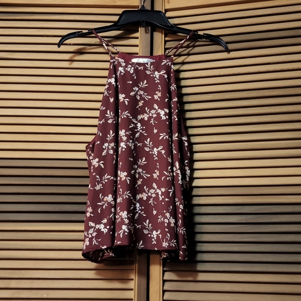 Eden In Love Maroon Blouse